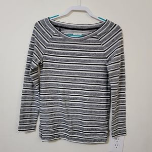 Lou & Grey Striped Sweater size XS